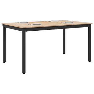 Massivholz Esstisch Kiefer Natur 140 cm