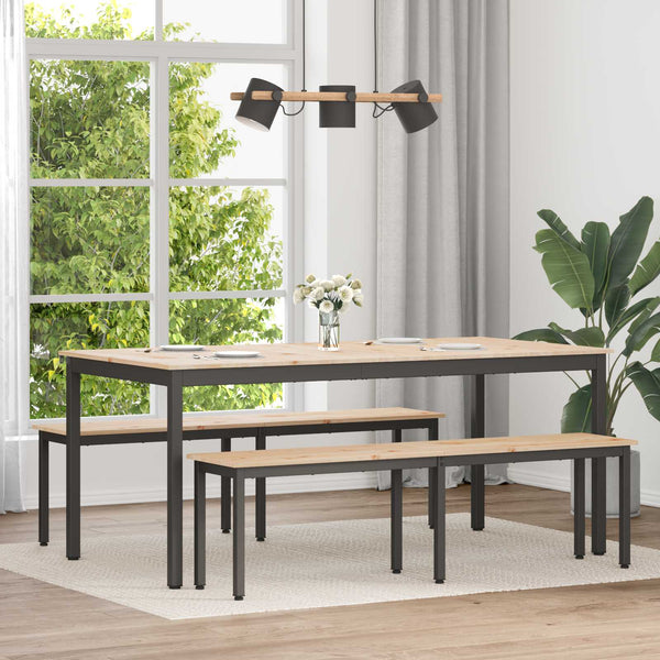 Massivholz Esstisch Kiefer Natur 180cm