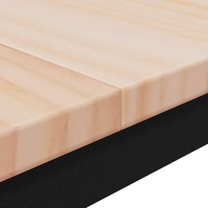 Bartisch Kiefer Massivholz 70x70 cm