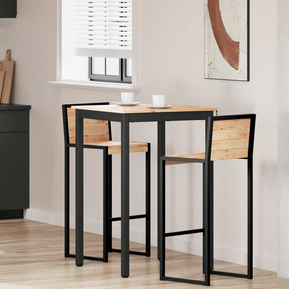 Bartisch Kiefer Massivholz 70x70 cm