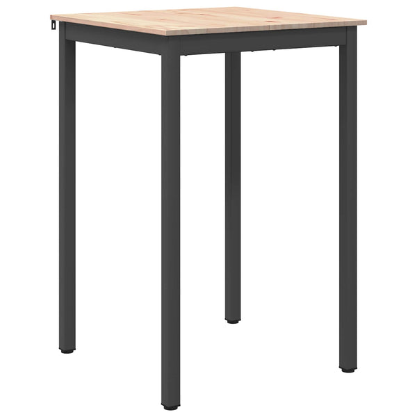 Bartisch Kiefer Massivholz 70x70 cm