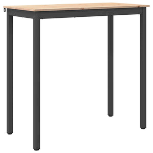 Bartisch Kiefer Massivholz 110cm
