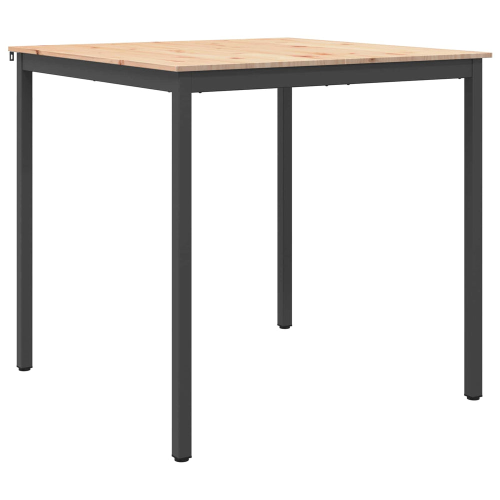 Bartisch Kiefer Massivholz 110x110 cm