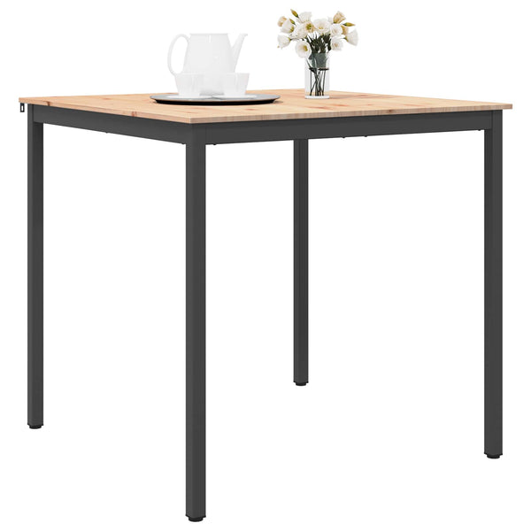 Bartisch Kiefer Massivholz 110x110 cm