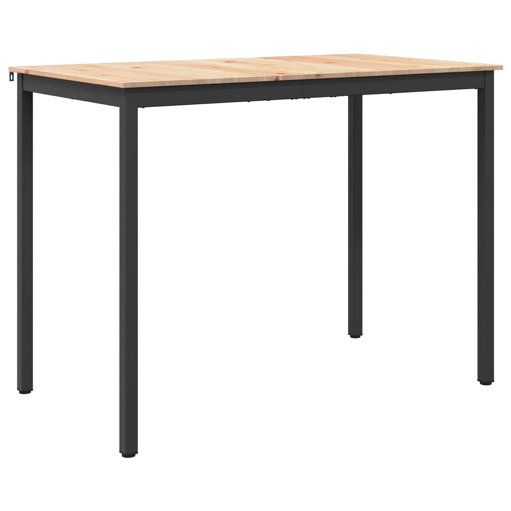Bartisch Kiefer Massivholz 140x80 cm
