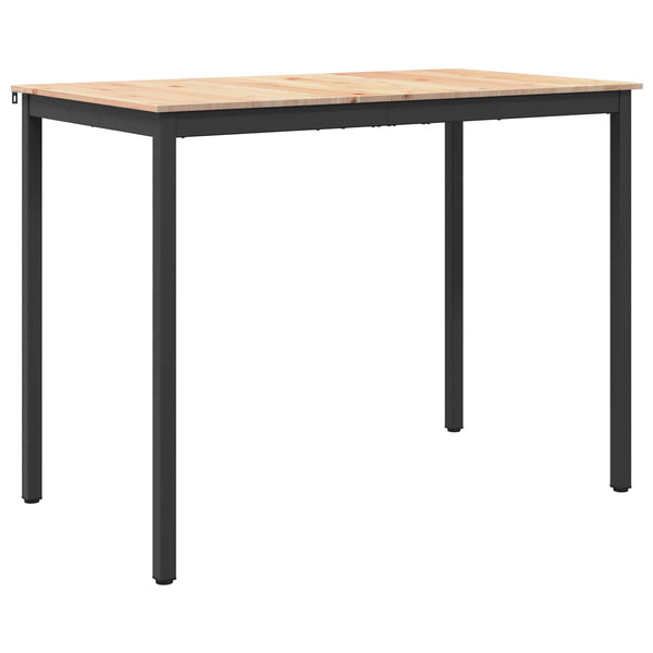 Bartisch Kiefer Massivholz 140x80 cm