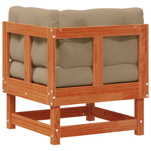 Gartenecksofa Kiefer Massivholz