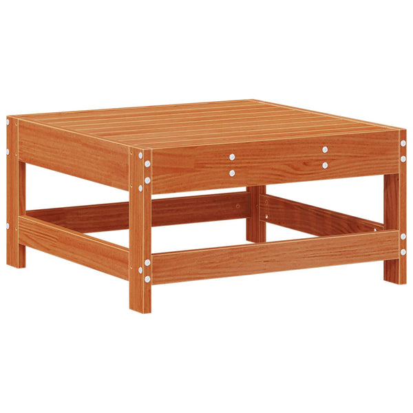 Garten Fußstütze Kiefer Massivholz Braun