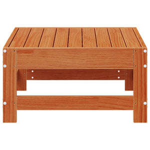 Garten Fußstütze Kiefer Massivholz Braun