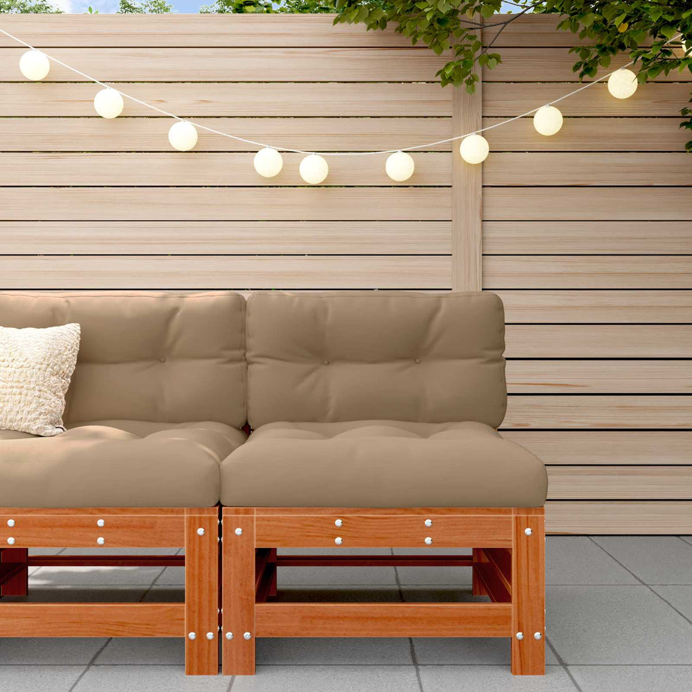 Garten Mittelsofa Kiefer Massivholz
