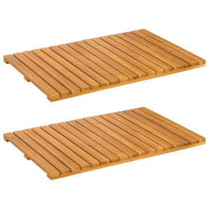 Holz Badematte Braun 60x40 cm