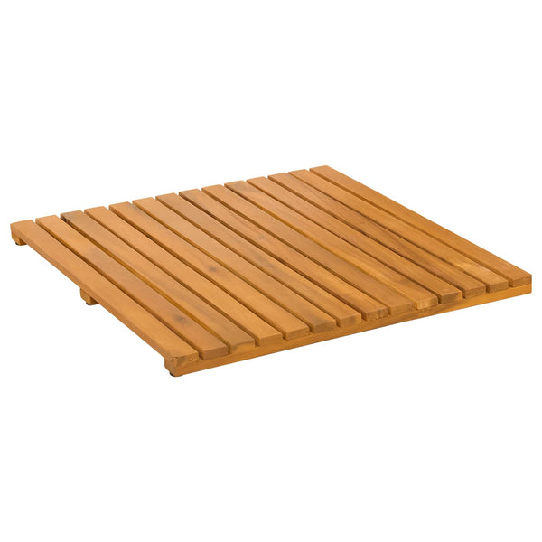 Holz Badematte Braun 50x50 cm