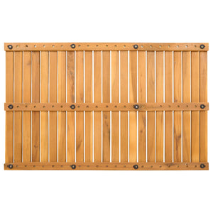 Holz Badematte Braun 80x50 cm