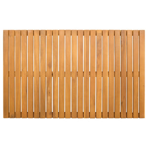 Holz Badematte Braun 80x50 cm