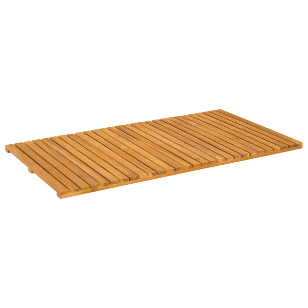 Holz Badematte Braun 100x55 cm