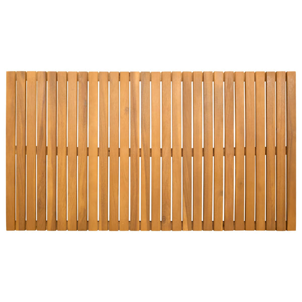 Holz Badematte Braun 100x55 cm