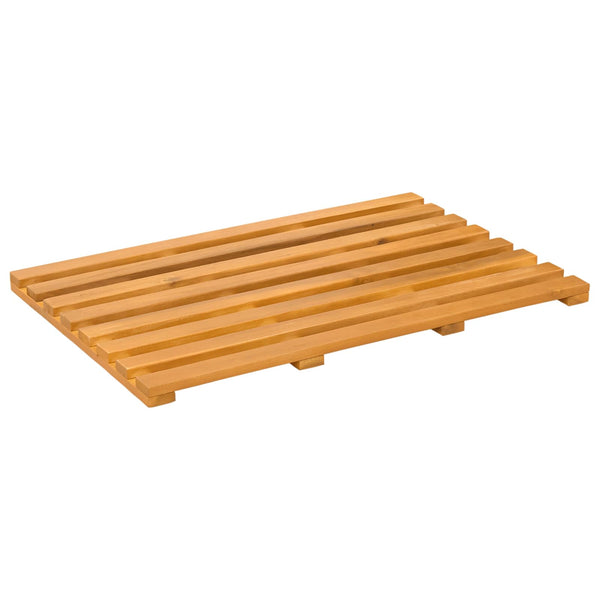 Holz Badematte Braun 56x37cm