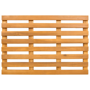 Holz Badematte Braun 56x37cm