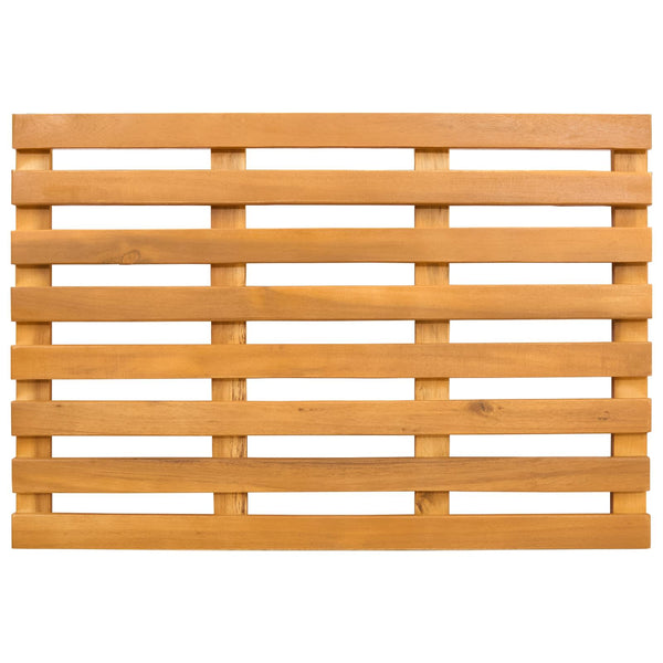 Holz Badematte Braun 56x37cm