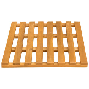 Holz Badematte Braun 56x37cm