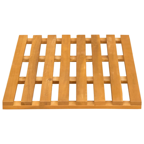 Holz Badematte Braun 56x37cm