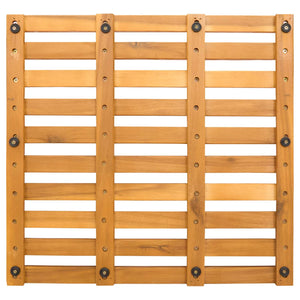 Holz Badematte Braun 50x48cm