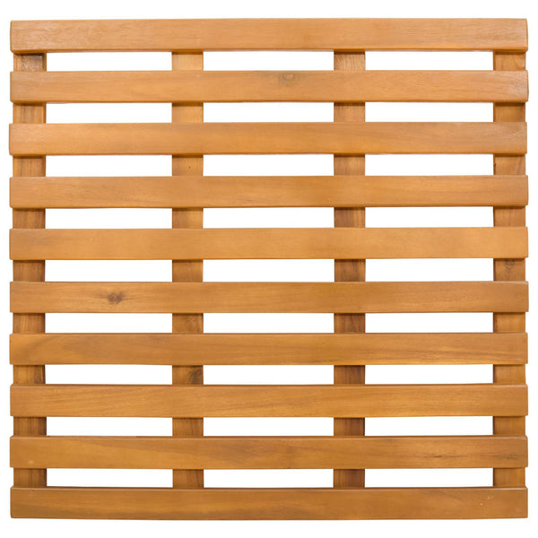 Holz Badematte Braun 50x48cm