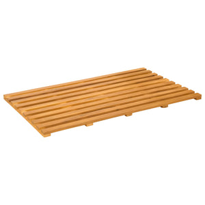 Holz Badematte Braun 80x48cm