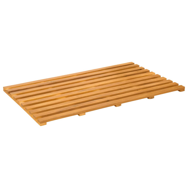 Holz Badematte Braun 80x48cm