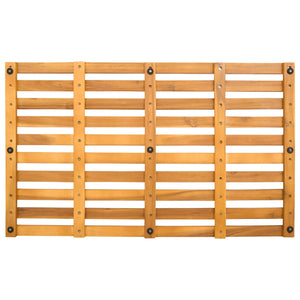 Holz Badematte Braun 80x48cm