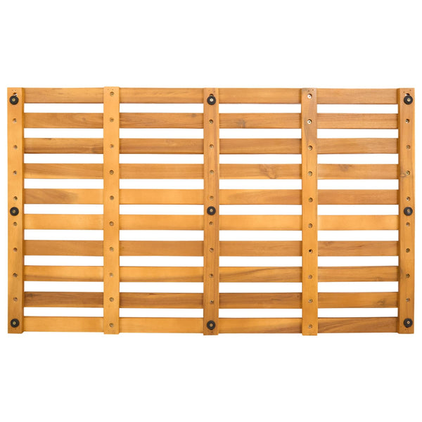 Holz Badematte Braun 80x48cm