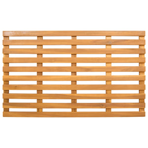 Holz Badematte Braun 80x48cm