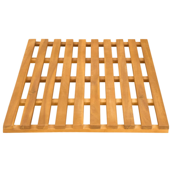 Holz Badematte Braun 80x48cm