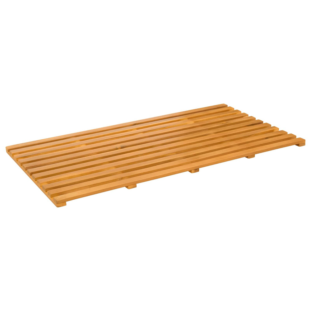 Holz Badematte Braun 100x53cm