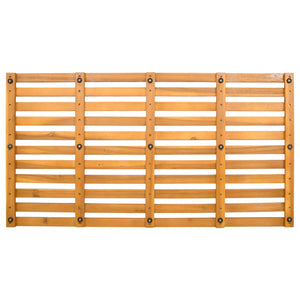 Holz Badematte Braun 100x53cm