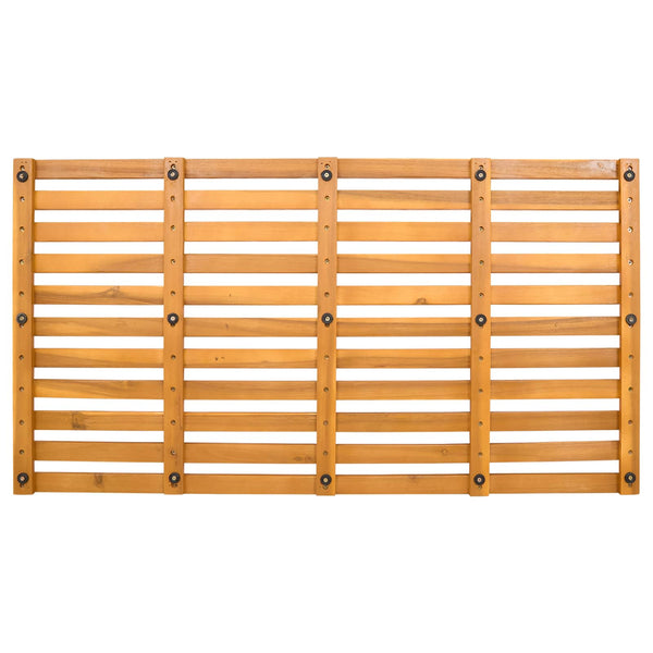 Holz Badematte Braun 100x53cm