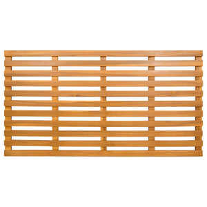 Holz Badematte Braun 100x53cm