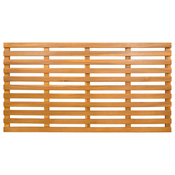Holz Badematte Braun 100x53cm