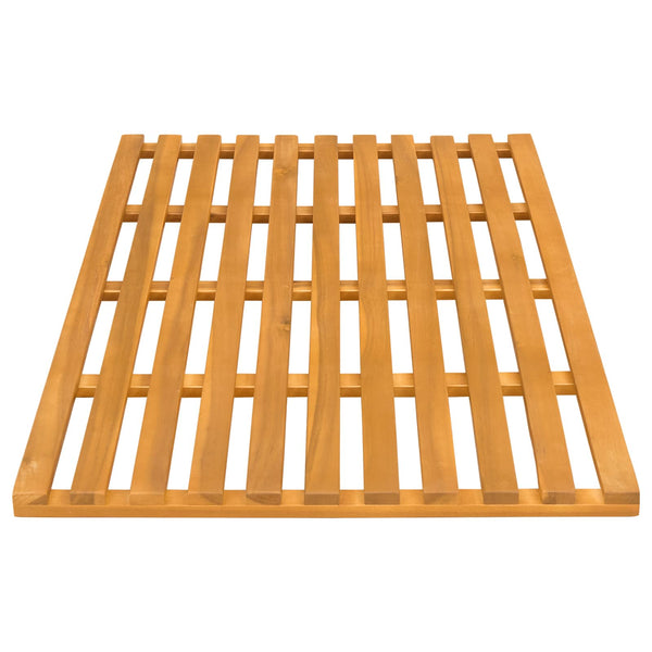 Holz Badematte Braun 100x53cm
