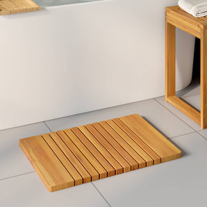 Holz Badematte Braun 59x40 cm