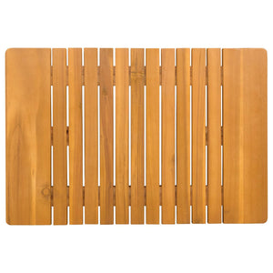 Holz Badematte Braun 59x40 cm