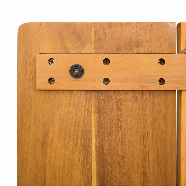 Holz Badematte Braun 52x50cm