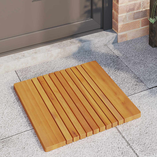 Holz Badematte Braun 52x50cm
