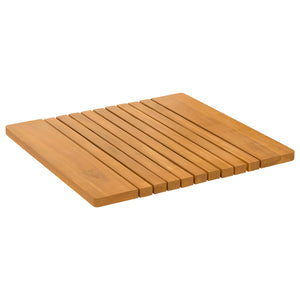 Holz Badematte Braun 52x50cm