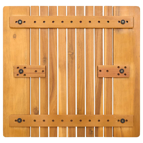 Holz Badematte Braun 52x50cm