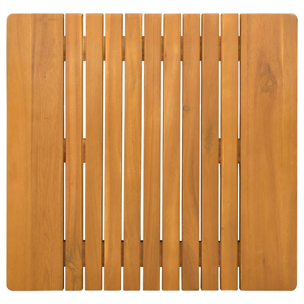 Holz Badematte Braun 52x50cm
