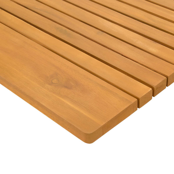 Holz Badematte Braun 81x50cm