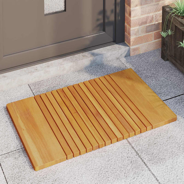 Holz Badematte Braun 81x50cm