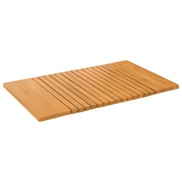 Holz Badematte Braun 81x50cm