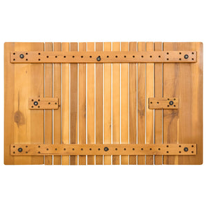 Holz Badematte Braun 81x50cm